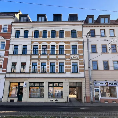 Apartman Purer Luxus Mit 2 Schlafzimmern, Balkon Und Privat-parkplatz Lipcse