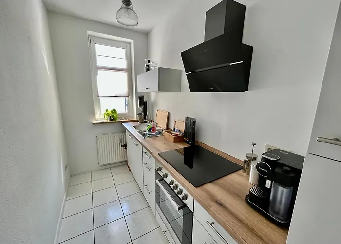 アパート Purer Luxus Mit 2 Schlafzimmern, Balkon Und Privat-parkplatz ライプツィヒ